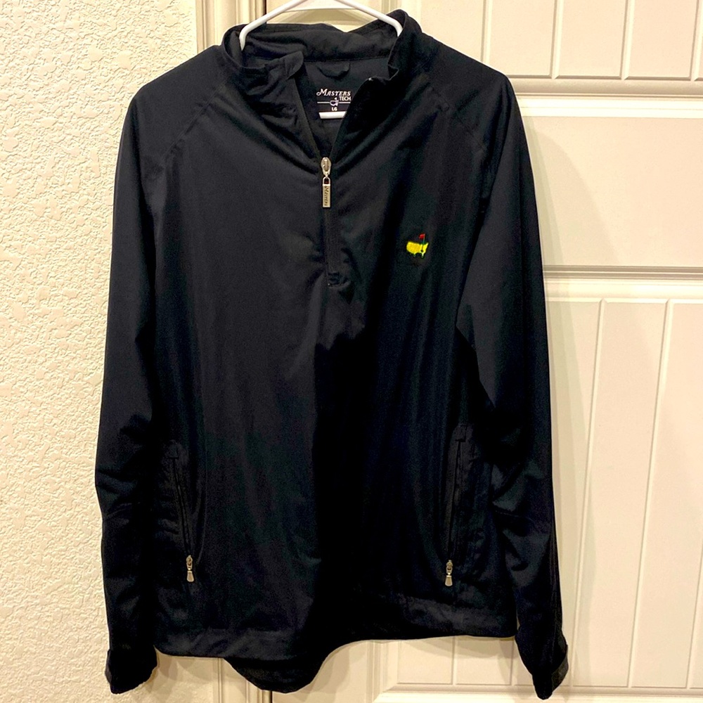Masters Tech Pullover Half Zip - Men’s Black - L